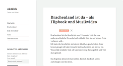 Desktop Screenshot of ok4kids.de